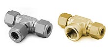 SAF2507世伟洛克联合三通接头3/4in.